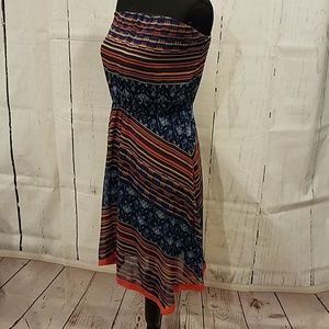 Maeve strapless dress Sz Small